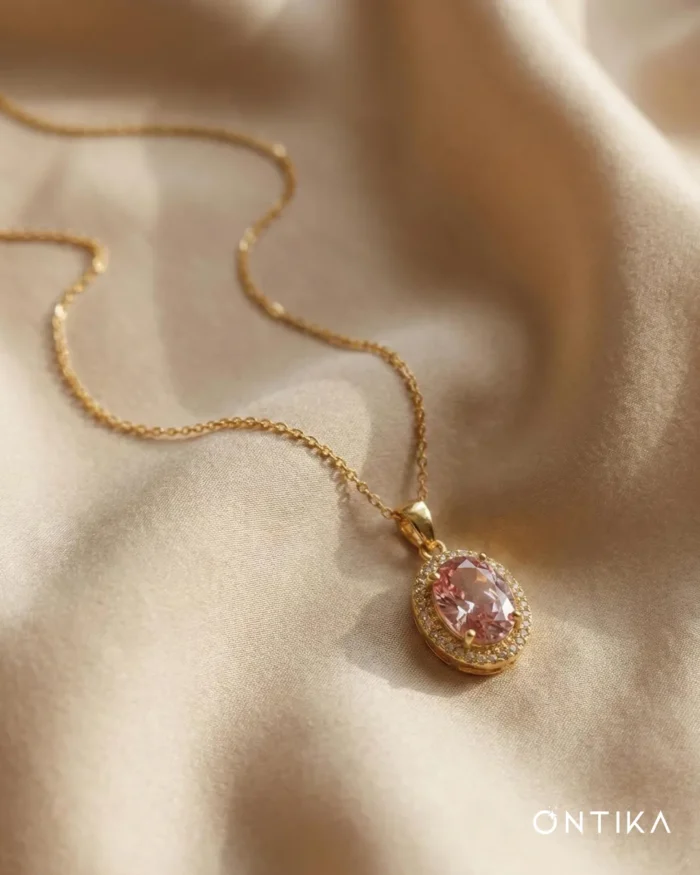 Rosé Aura Kolye - Görsel 3