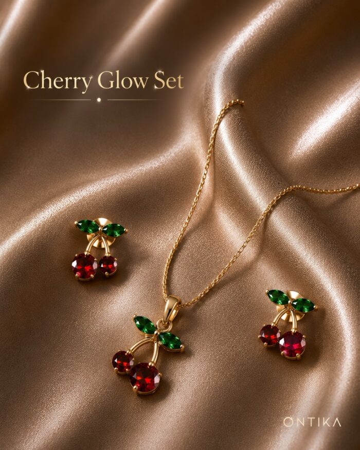 1346b045-543f-4395-b7b4-36532155644c Cherry Glow Set - Görsel 2